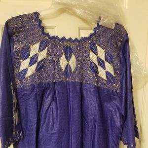 NWOT authentic African print womens garment